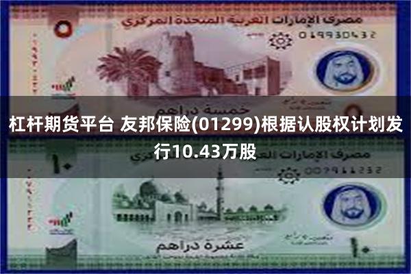 杠杆期货平台 友邦保险(01299)根据认股权计划发行10.43万股