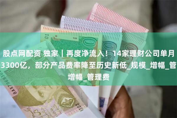 股点网配资 独家｜再度净流入！14家理财公司单月增长3300